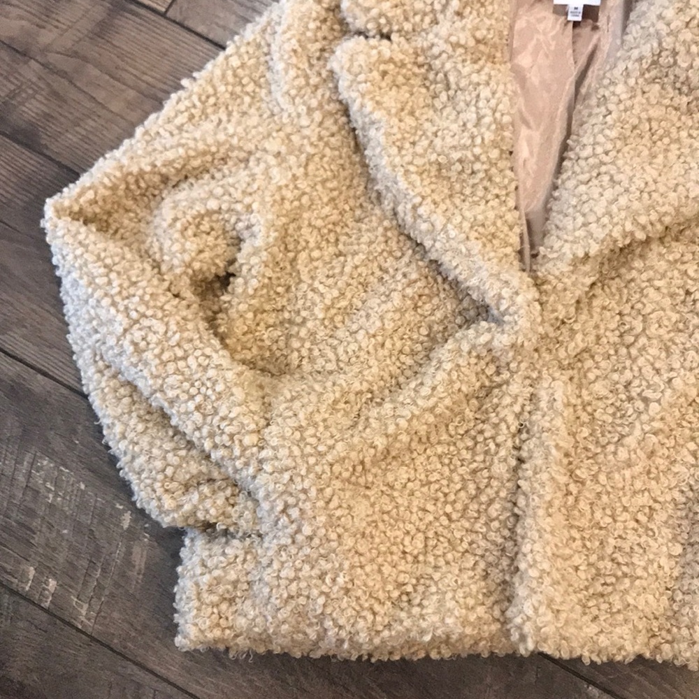 LAST ONE NWT Faux Fur Teddy Jacket - Picture 5 of 7